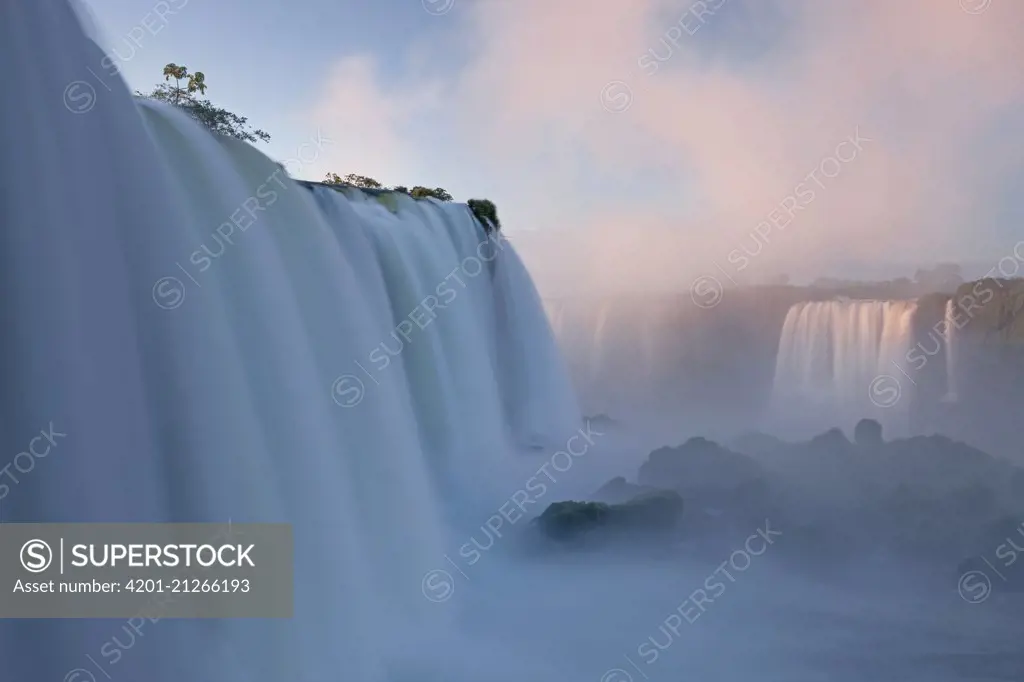 Iguacu Falls, the world's largest waterfalls, Iguacu National Park, Brazil