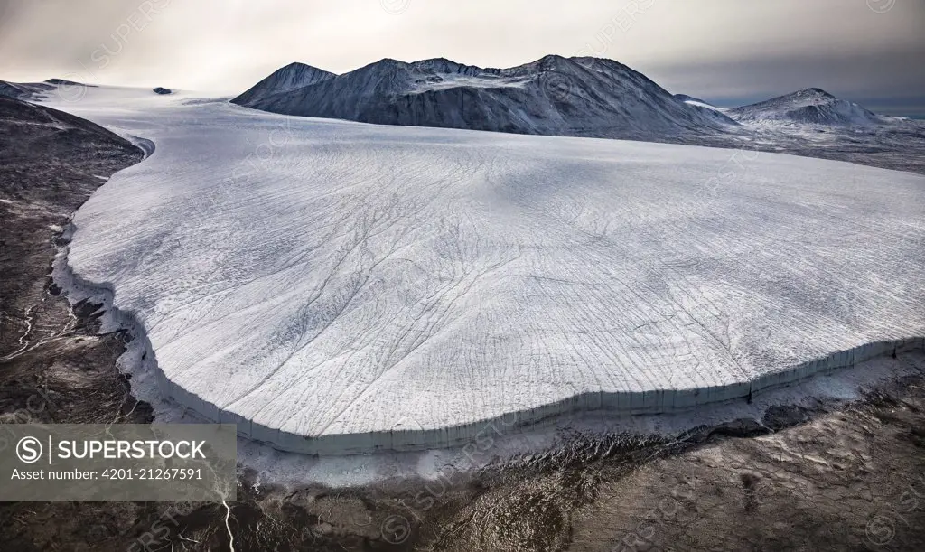 Commonwealth Glacier, Lower Taylor Valley, Dry Valleys, Victoria Land, Antarctica