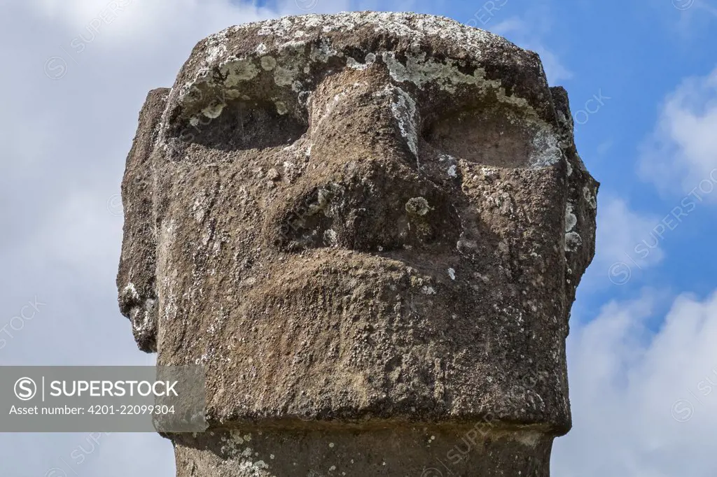 Moai statue, Easter Island, Chile