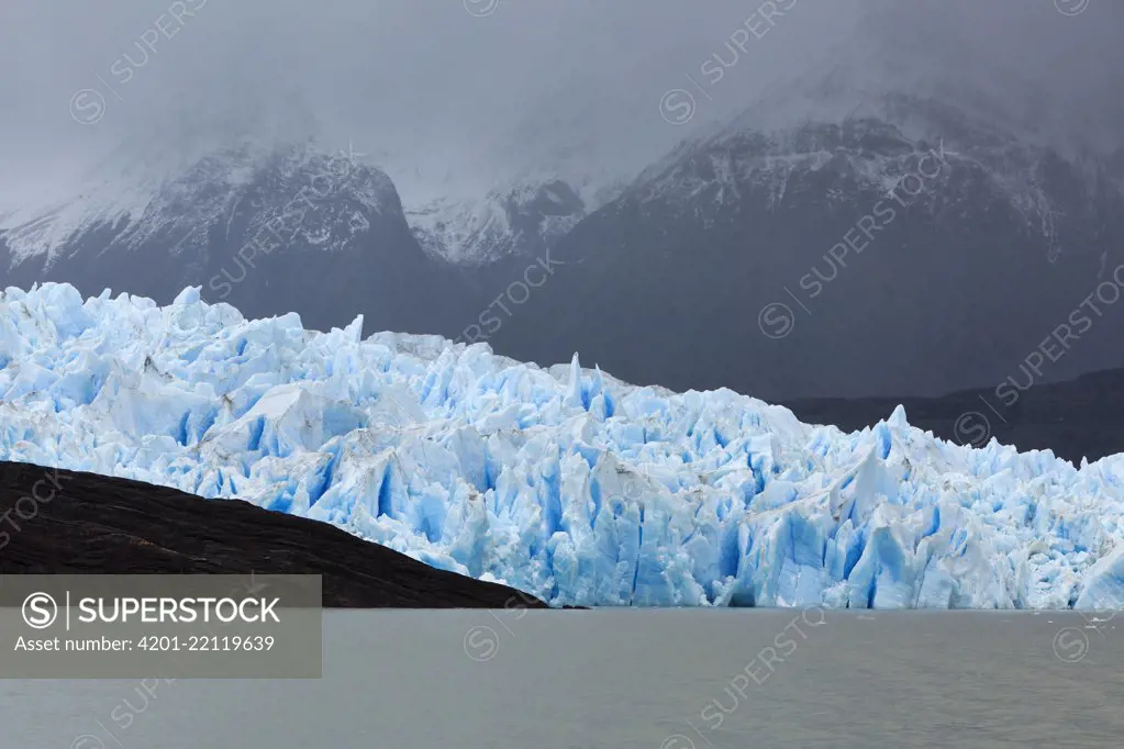 Glacier, Torres del Paine National Park, Patagonia, Chile