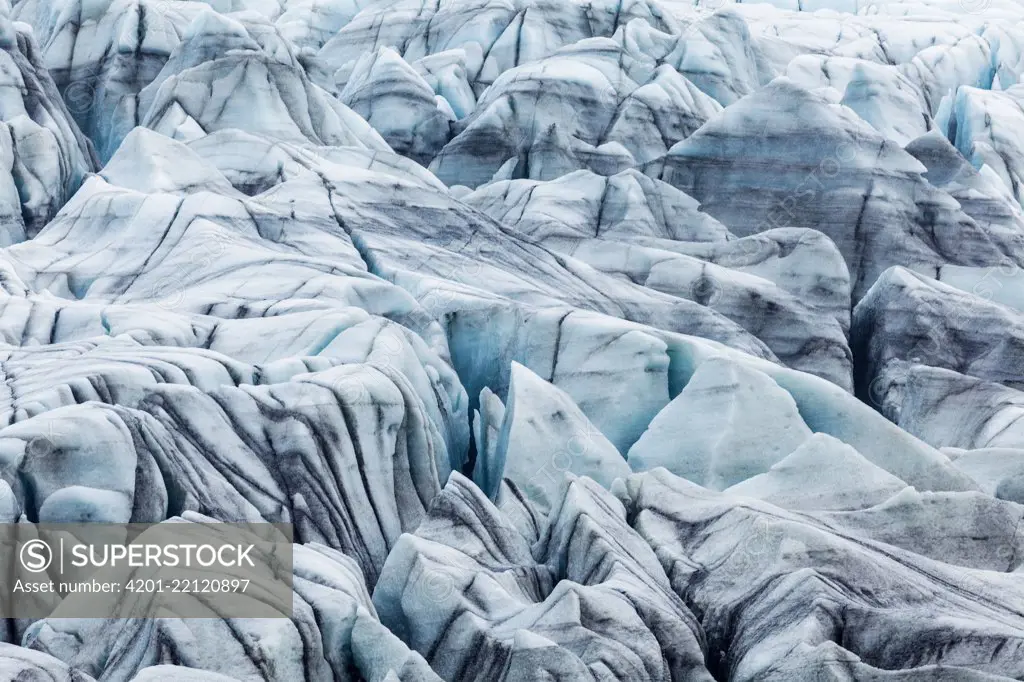 Ice, Skaftafell, Iceland