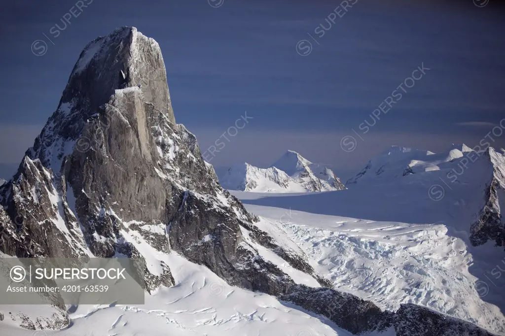 Devils Thumb in the Stikine Icecap region of the Alaska-British Columbia border, near Petersburg, Tongass National Forest, Alaska