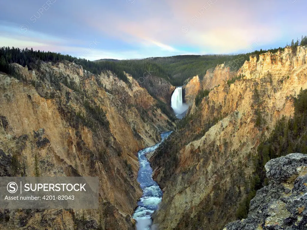 Lower Yellowstone Falls, Yellowstone National Park, Wyoming