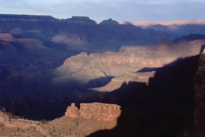 Sunset over Grand Canyon National Park, Arizona