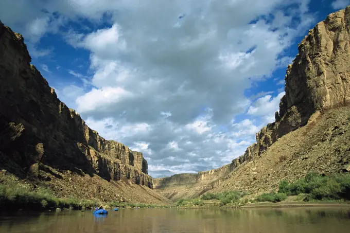 Rafting on the Colorado River through the Grand Canyon, Grand Canyon National Park, Arizona