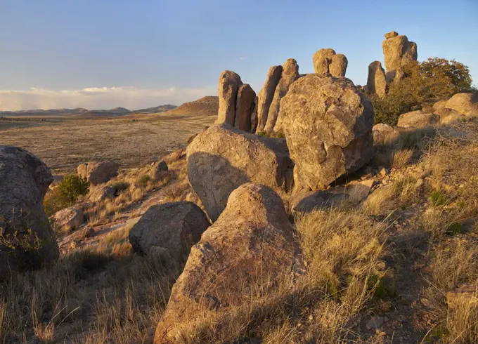 Rock formations, City of Rocks State Park, New Mexico