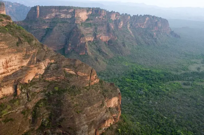 View from Mount Sao Jeronimo, Chapada dos Guimaraes, Brazil