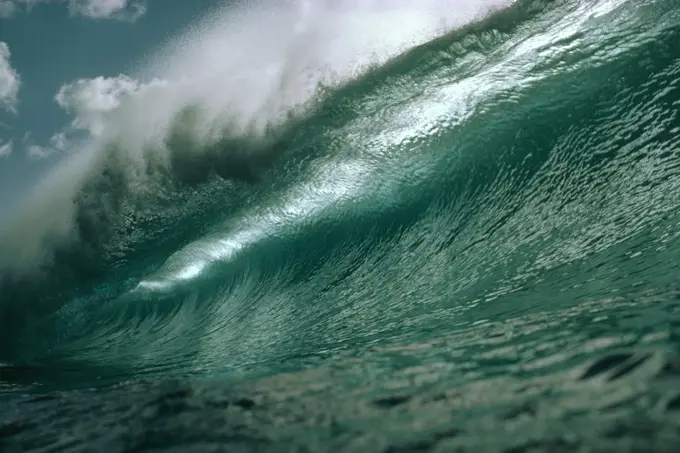 Waves, Banzai Pipeline, North Shore, Oahu, Hawaii