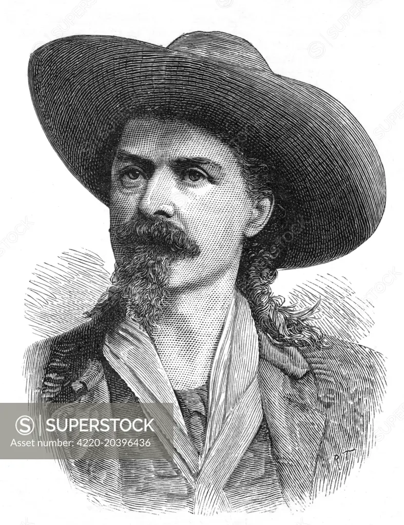 Colonel WILLIAM FREDERICK CODY (known as 'Buffalo Bill')         American scout and showman.         Date: 1846-1917