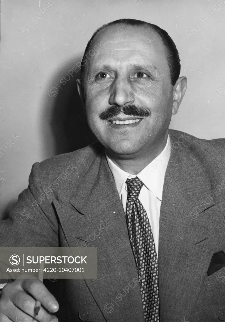 Charles Forte, Baron Forte (1908-2007) Hotelier, businessman and founder of the Forte Group