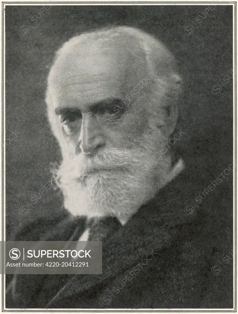 Charles Prestwich Scott (1846-1932) ,British journalist, publisher and politician, shown here on his 80th birthday in 1926, in his 55th year as editor of 'The Manchester Guardian'.     Date: 1926