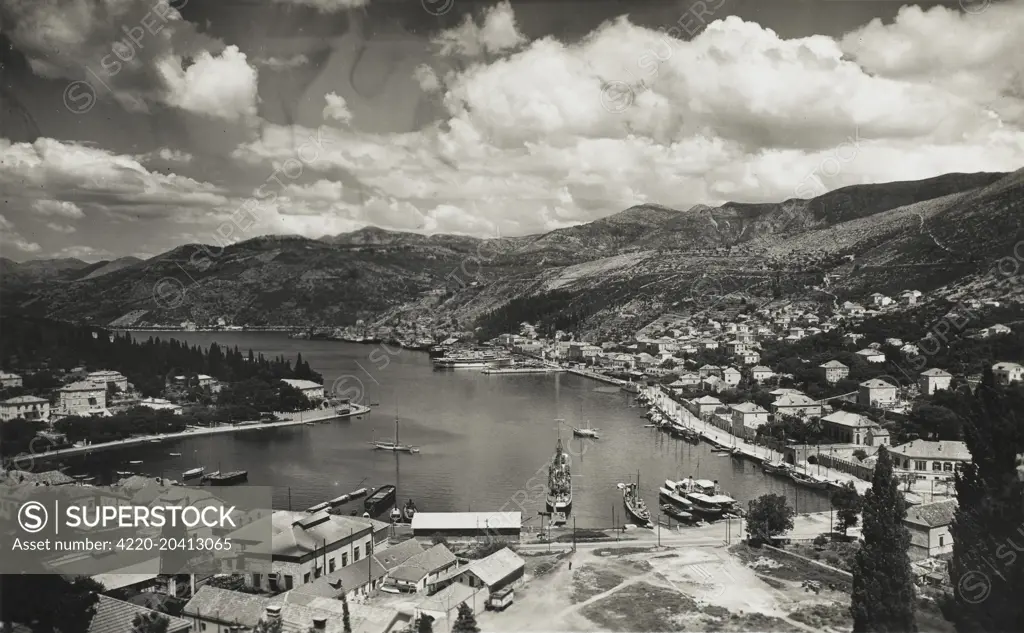 Gruz Neighbourhood, Dubrovnik, Croatia.     Date: circa 1930s