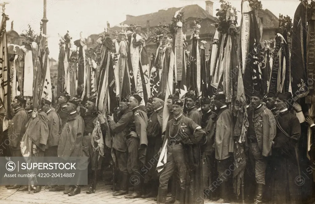 Military Parade of the Veterans - Prague, Czech Republic  1927