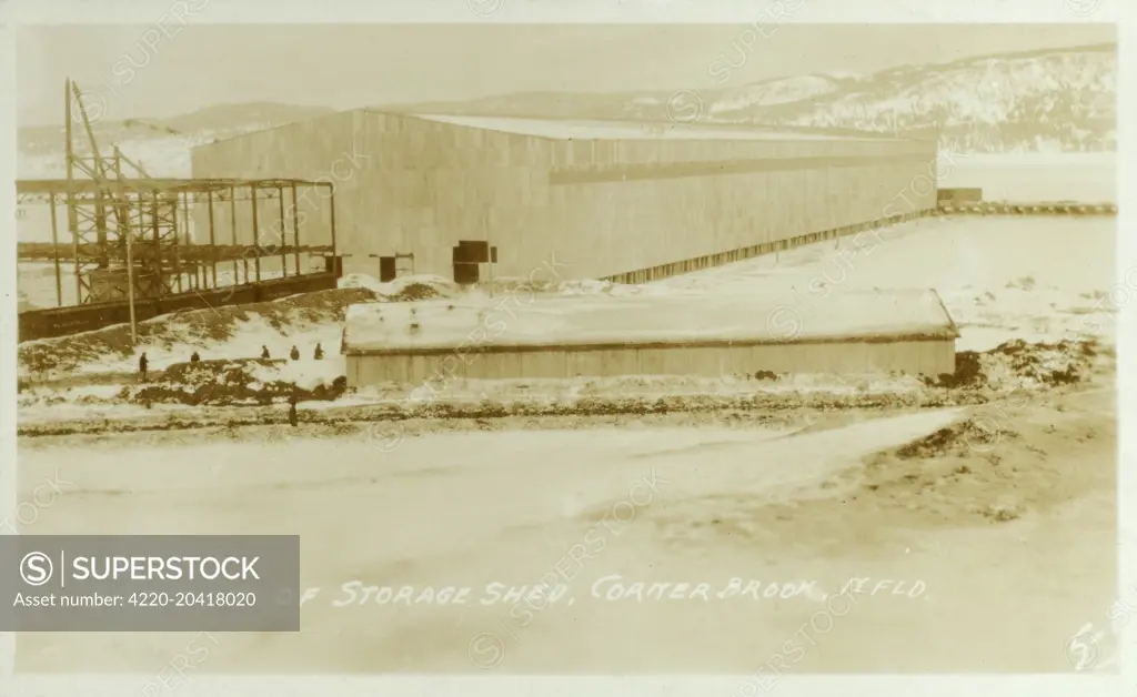 Storage Shed - Corner Brook - Newfoundland and Labrador     Date: circa 1920s