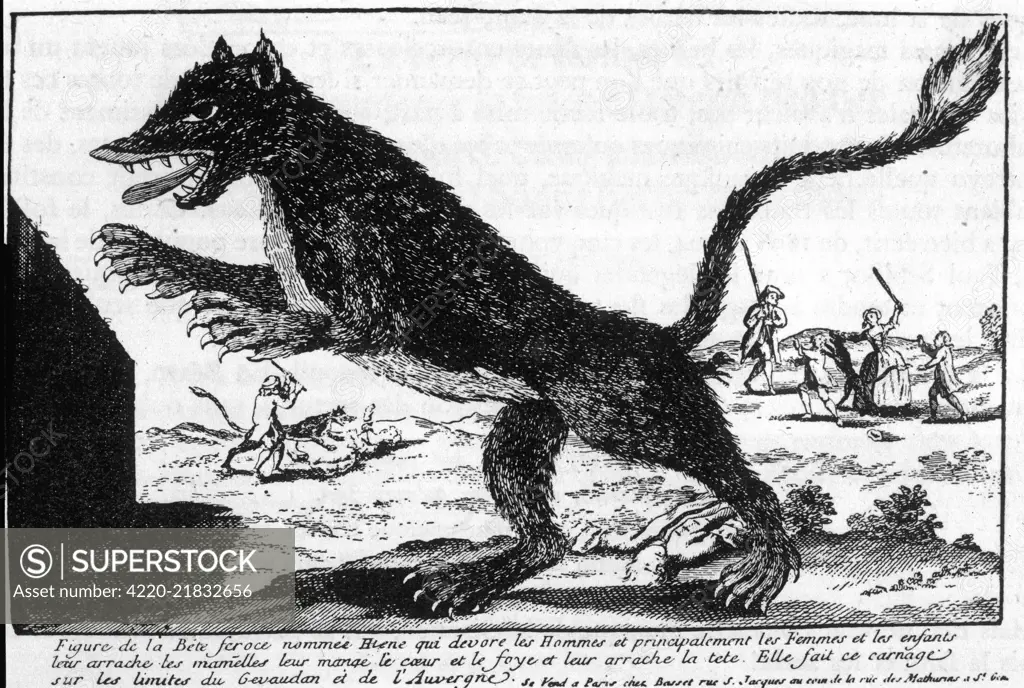 LA BETE DU GEVAUDAN  The beast at large        Date: 1764 - 1767