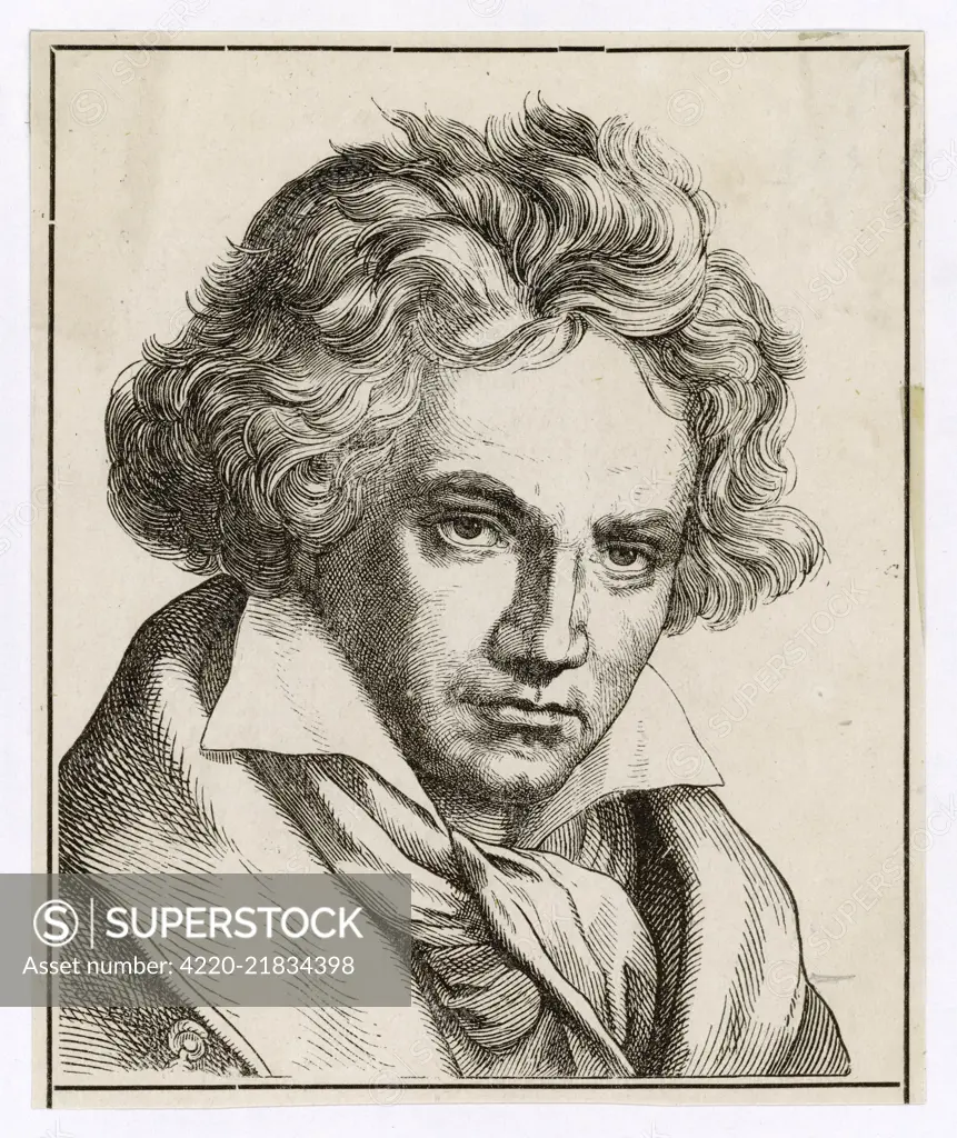 LUDWIG VAN BEETHOVEN  German composer        Date: 1770 - 1827