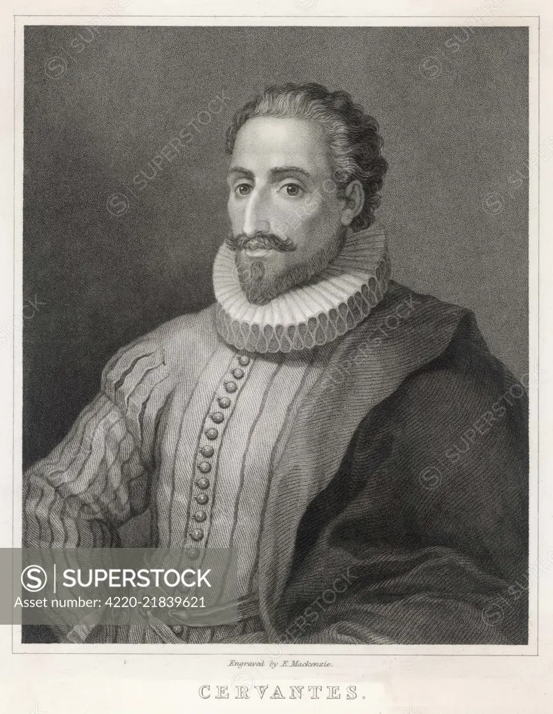 MIGUEL DE CERVANTES  Spanish novelist        Date: 1547 - 1616