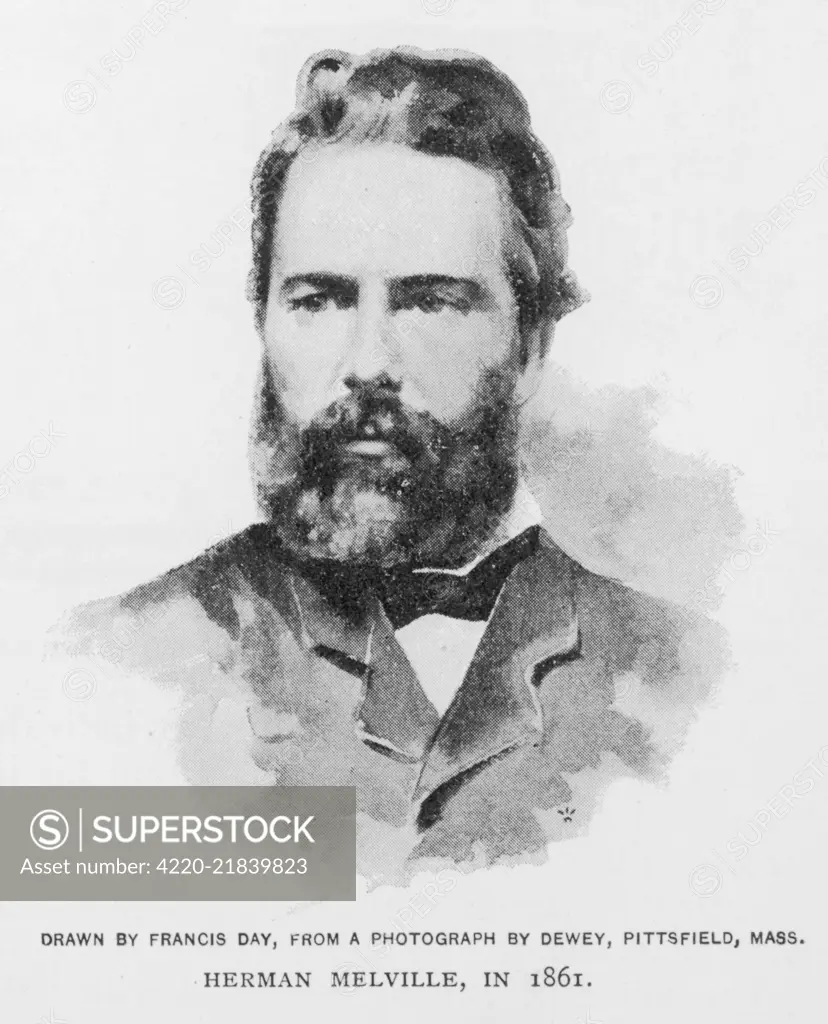 HERMAN MELVILLE  American writer        Date: 1819 - 1891