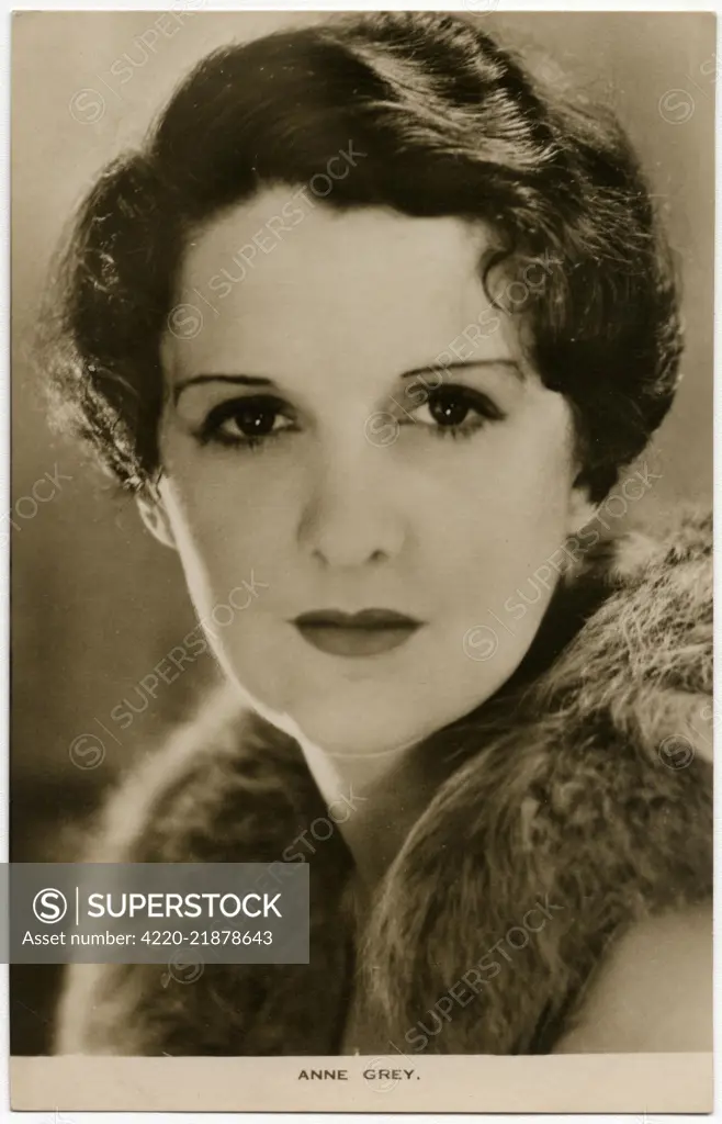 ANNE (NAN) GREY (Eschal Miller)  American leading lady in 1930s films      Date: 1918 -