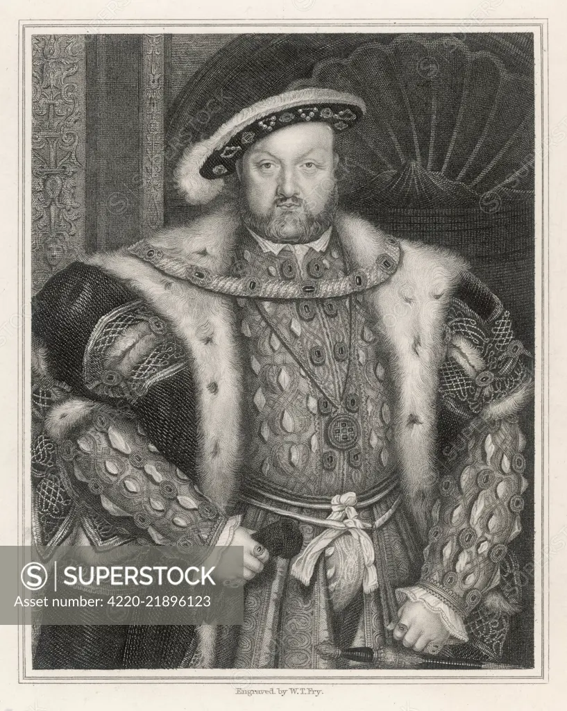 KING HENRY VIII (1491 - 1547)