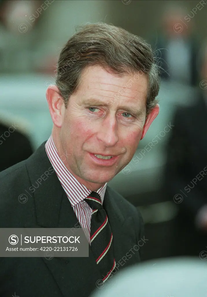 Prince Charles, Prince Of Wales.  13 December 1995