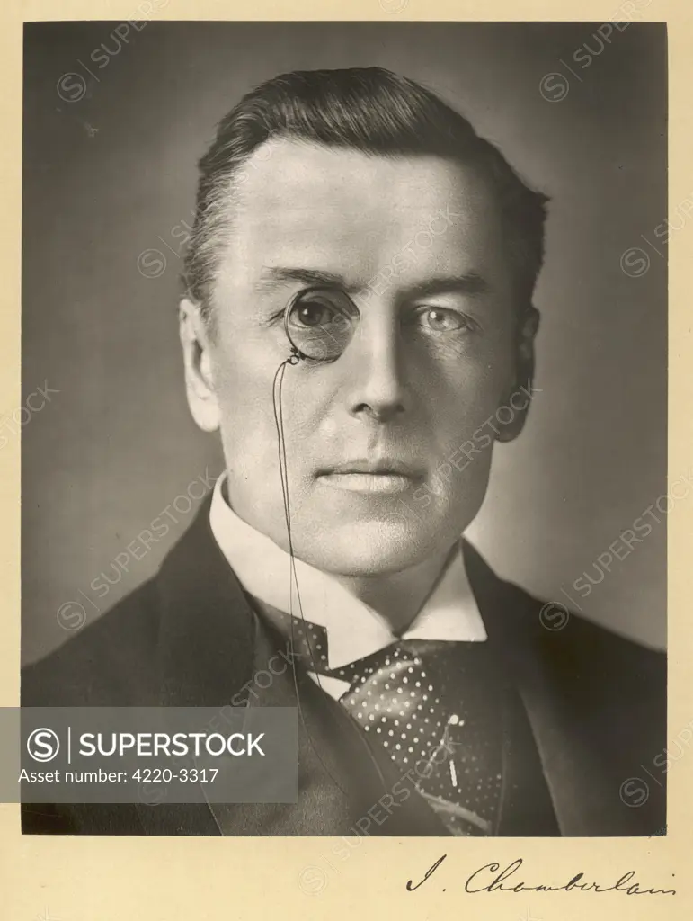 Joseph Chamberlain (1836-1914), statesman