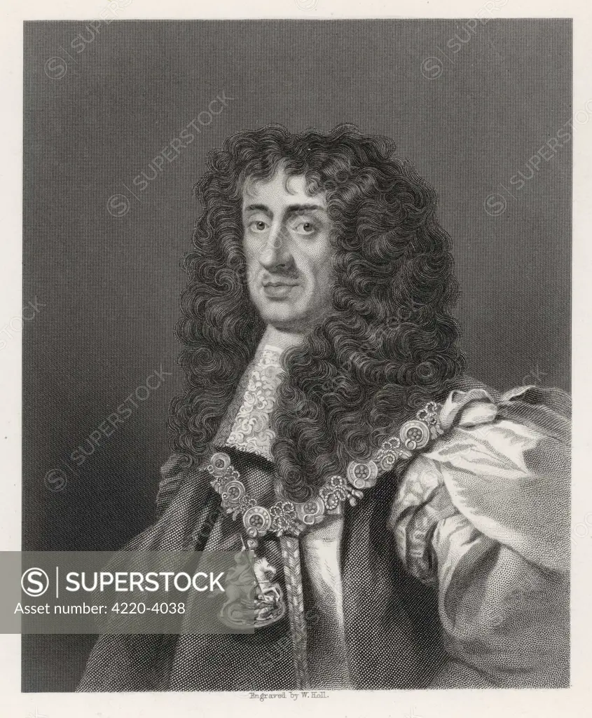 CHARLES II  British King 1660 - 1685