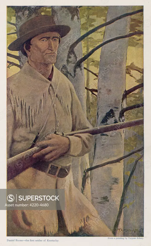 DANIEL BOONE  American pioneer