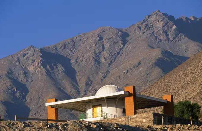 Chile - communal observatory, above Vicuna. Fourth Region Chile.