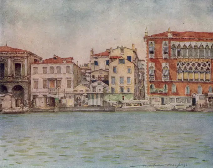 Palazzo Danieli in Venice, Italy.      Date: 1916