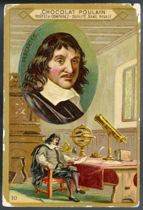 RENE DESCARTES  French mathematician and  philosopher