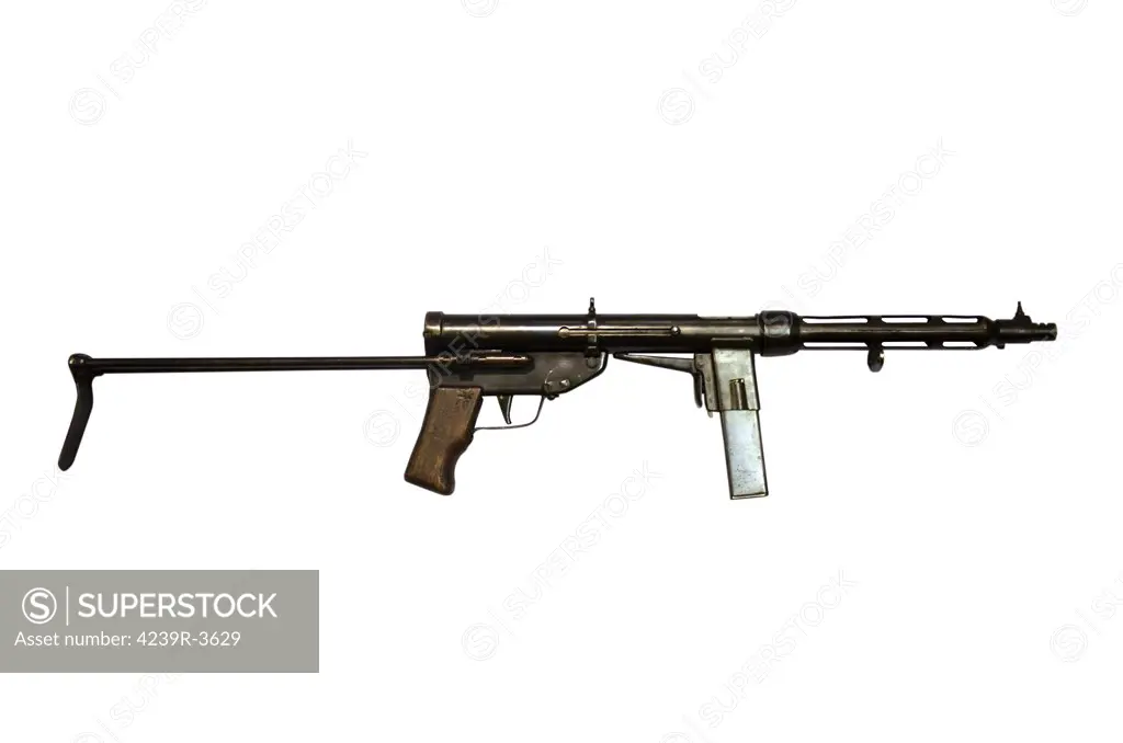 Italian TZ-45 9mm submachine gun.