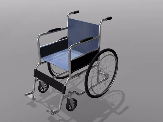 Wheelchair illustration.