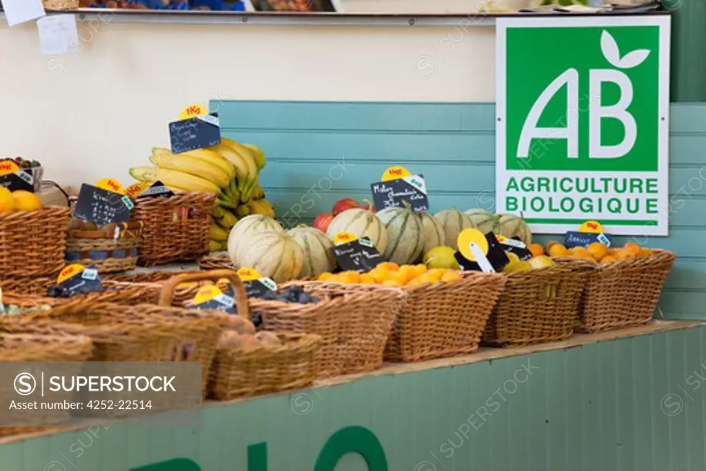 Organic fruits