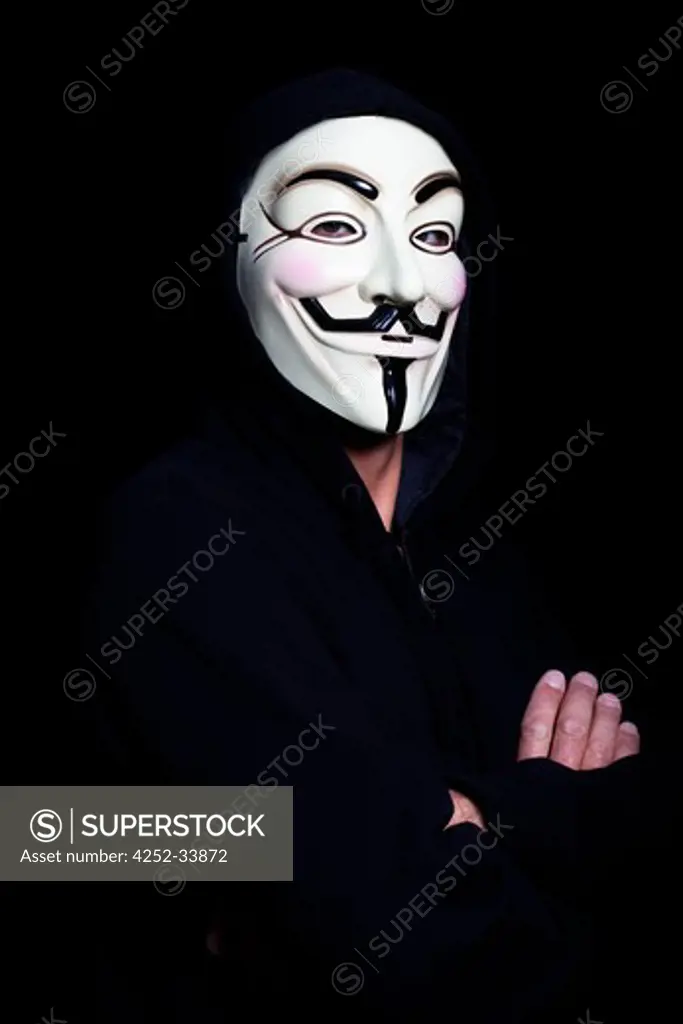 Anonymous mask symbol