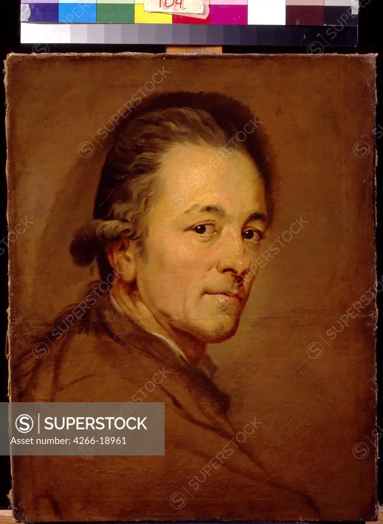 Self-portrait by Graff, Anton (1736-1813)/ State A. Pushkin Museum of Fine Arts, Moscow/ Germany/ Oil on canvas/ Classicism/ 47x38/ Portrait