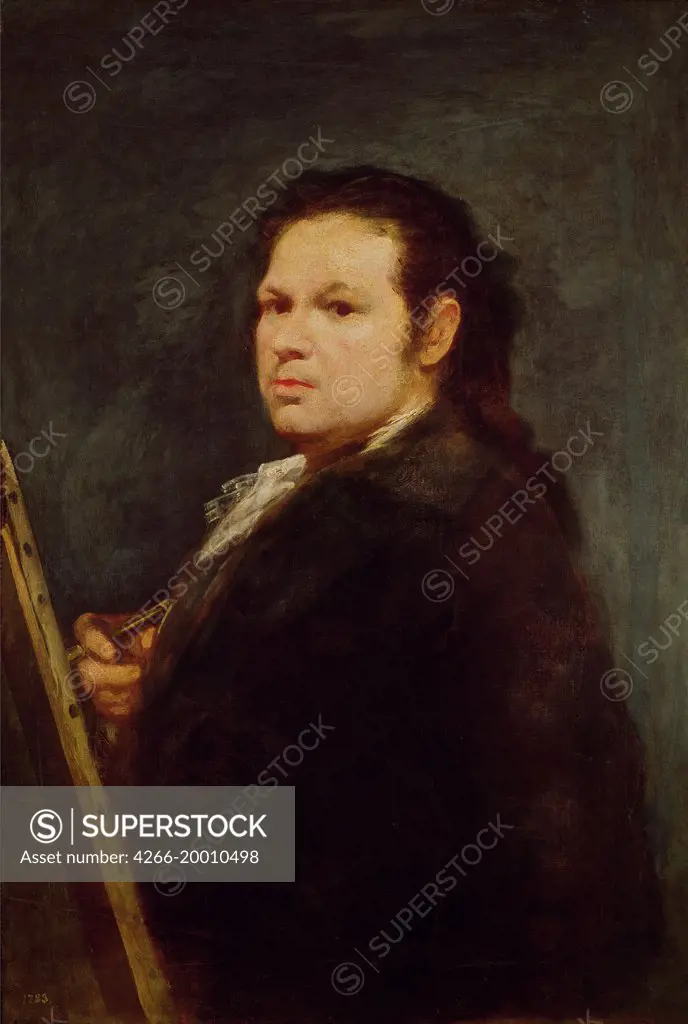 Self-Portrait by Goya, Francisco, de (1746-1828) / Musee des beaux-arts d'Agen / 1783 / Spain / Oil on canvas / Portrait / 86x60 / Romanticism