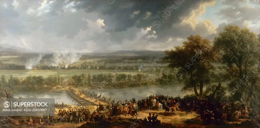 The Battle of Arcole, 15-17 November 1796 by Bacler d'Albe, Louis Albert Guislain (1761-1824) / Musee de l'Histoire de France, Chateau de Versailles / 1804 / France / Oil on canvas / History / 191x357 / Neoclassicism