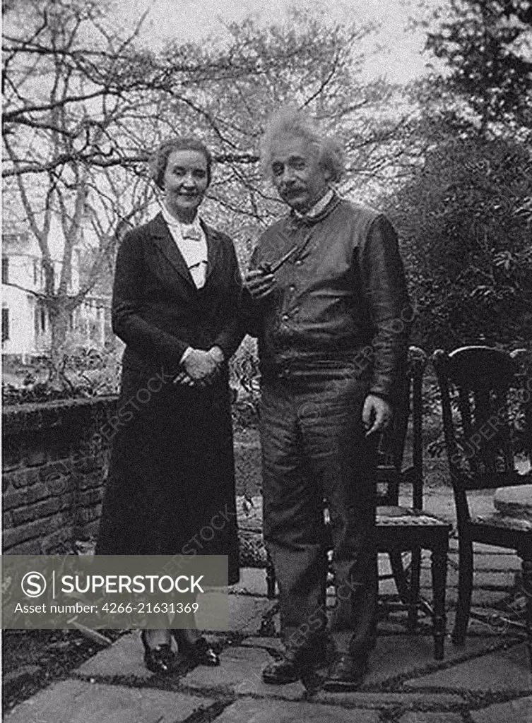 Margarita Ivanovna Konenkova, nee Vorontsova (1896-1980) and Albert Einstein (1879-1955), Anonymous  