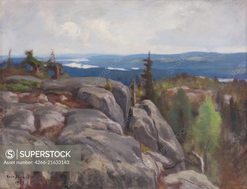 Landscape (Maisema Kolilta), Järnefelt, Eero (1863-1937)