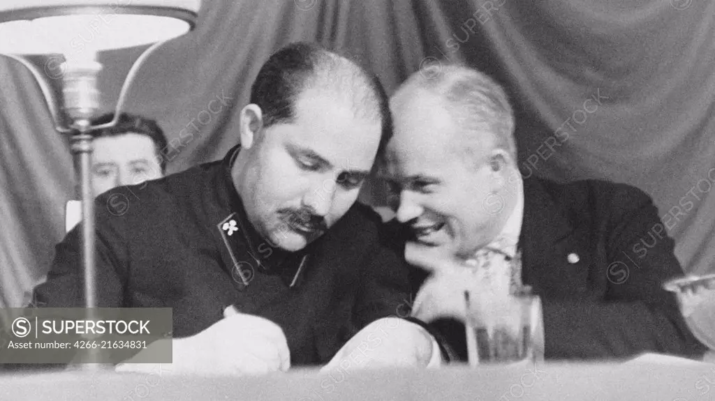 Lazar Kaganovich and Nikita Khrushchev, Anonymous  