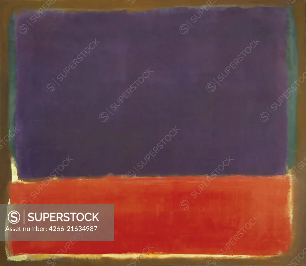 No. 1 (Royal Red and Blue), Rothko, Mark (1903-1970)