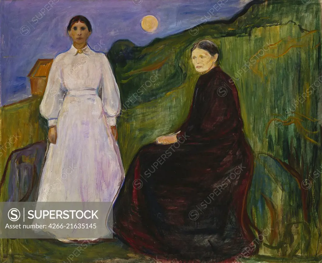 Mother and Daughter, Munch, Edvard (1863-1944)