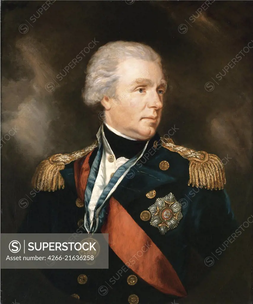 Portrait of the Admiral William Waldegrave, 1st Baron Radstock (1753-1825), Northcote, James (1746-1831)