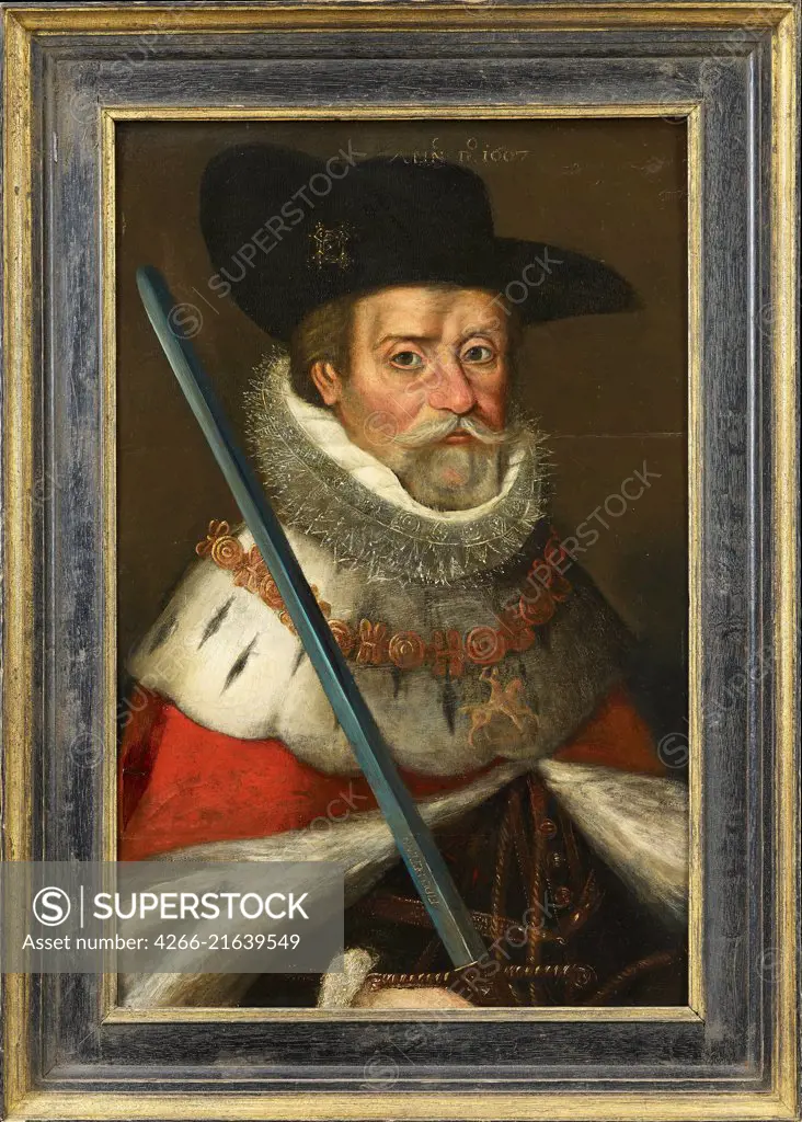 Portrait of King James I of England (1566-1625), Anonymous  