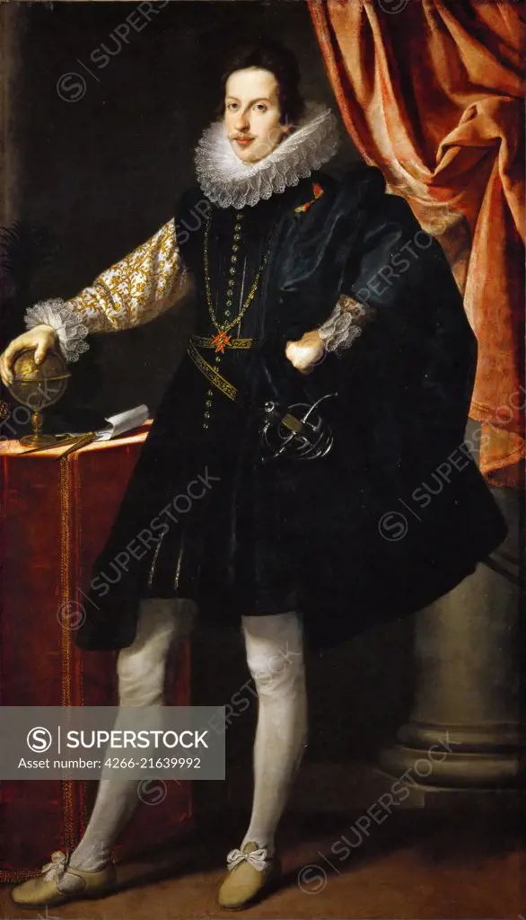 Portrait of Grand Duke of Tuscany Cosimo II de' Medici (1590-1621), Sustermans, Justus (Giusto) (1597-1681)