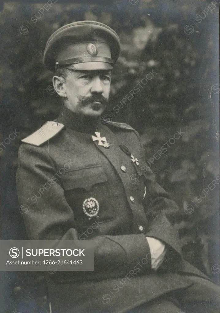 Portrait of General Count Vasily Iosifovich Gurko (1864-1937), Anonymous  