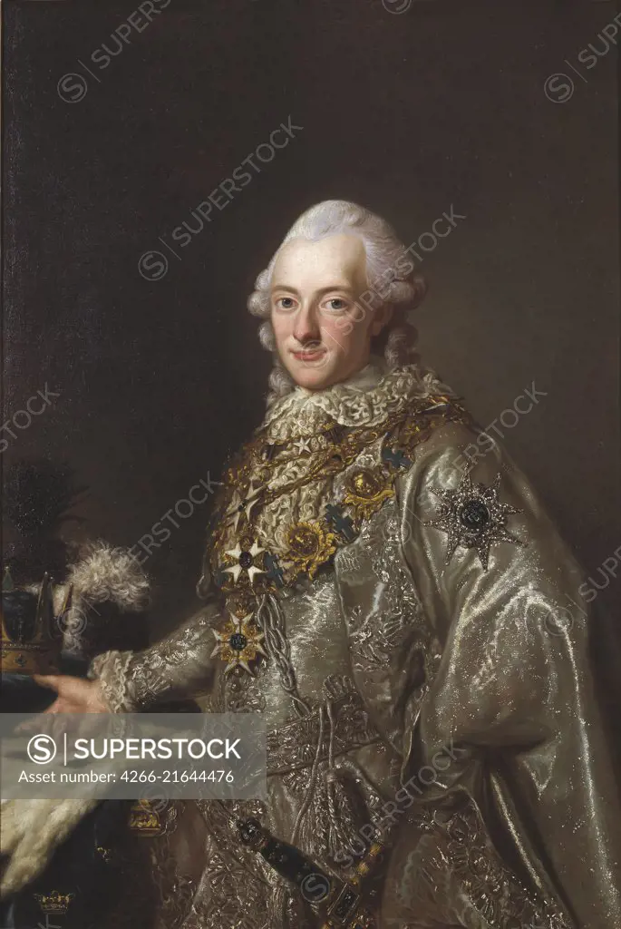 Portrait of King Charles XIII of Sweden (1748-1818), Anonymous 