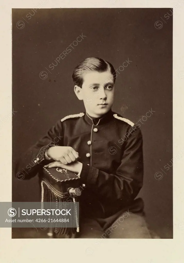 Portrait of Grand Duke Paul Alexandrovich of Russia (1860-1919), Bergamasco, Charles (Karl) (1830-1896)