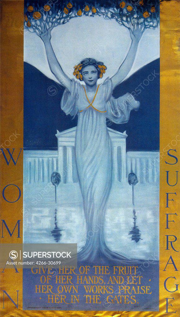 Woman suffrage by Cary (Rumsey), Evelyn (1855-1924) / Private